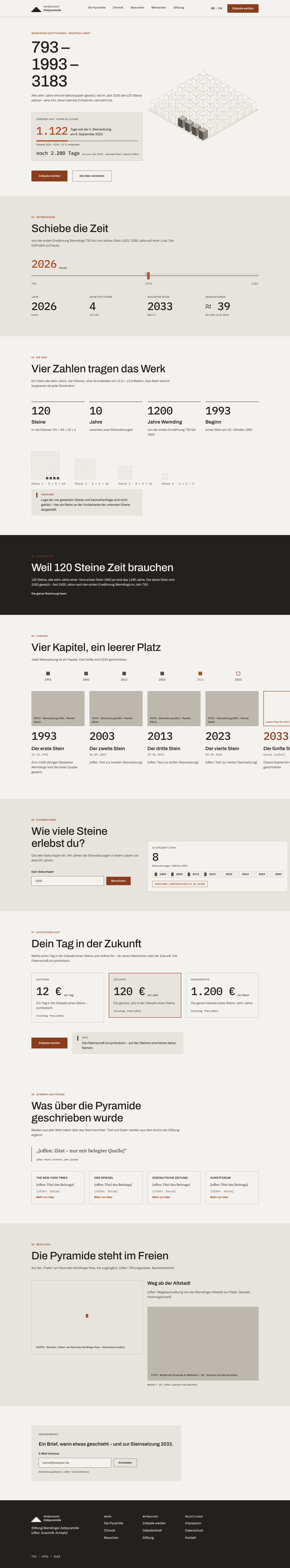 Startseite Desktop